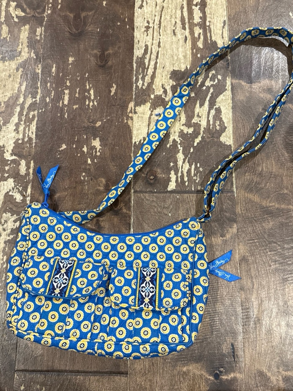 Retired Riviera Blue Vera Bradley Purse